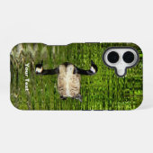 (Kanada) Gänsegrün iPhone 16 Hülle (Rückseite (Horizontal))