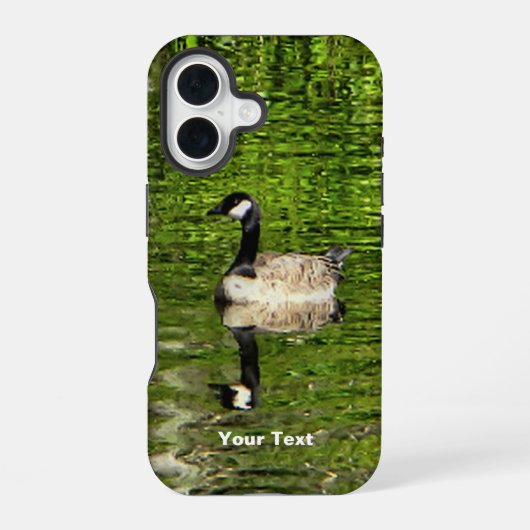 (Kanada) Gänsegrün iPhone 16 Hülle (Rückseite)