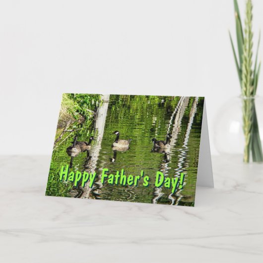 (Kanada) Gänsegrün Karte (Vorderseite)