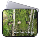 (Kanada) Gänsegrün Laptopschutzhülle (Vorderseite)