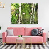 (Kanada) Gänsegrün Leinwanddruck (Insitu (Wohnzimmer))