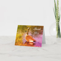 Kanada Gänsehaut Dankeschön-Karte