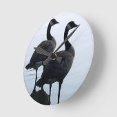 Kanada Gänsehaut Gift Kanada Gänsehaut Runde Wanduhr (Winkel)