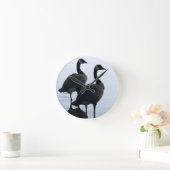 Kanada Gänsehaut Gift Kanada Gänsehaut Runde Wanduhr (Zuhause)