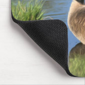 Kanada Gänsetierkunst Mousepad (Ecke)