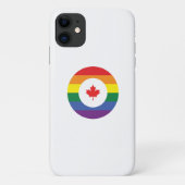Kanada-Gay Pride Case-Mate iPhone Hülle (Rückseite)