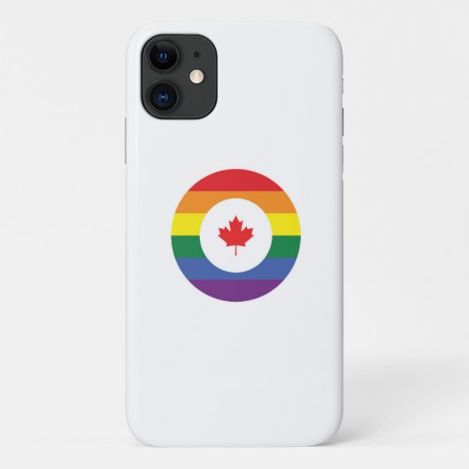 Kanada-Gay Pride Case-Mate iPhone Hülle (Rückseite)