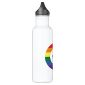 Kanada-Gay Pride Edelstahlflasche (Links)