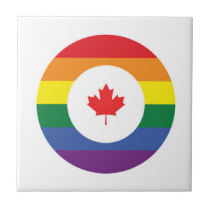 Kanada-Gay Pride Fliese