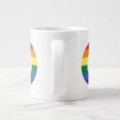Kanada-Gay Pride Jumbo-Tasse (Rückseite)