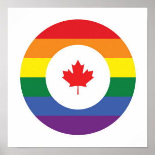 Kanada-Gay Pride Poster