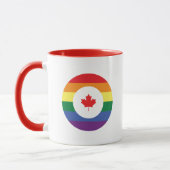 Kanada-Gay Pride Tasse (Links)