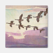 Kanada Geflügel im Frühjahr von Newell Convers Wye Magnet (Vorne)