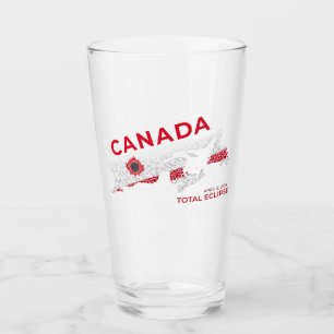 Kanada Gesamtes Eclipse-Glas Glas