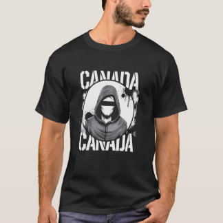 Kanada Geschenk Flagge Varsity Kanadisch Toronto R T-Shirt