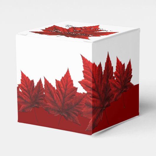 Kanada Geschenkboxen Personalisieren Kanada Leaf-G Geschenkschachtel (Vorderseite)