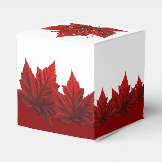 Kanada Geschenkboxen Personalisieren Kanada Leaf-G Geschenkschachtel (Rückseite)