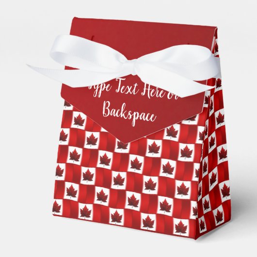 Kanada Geschenkboxen Personalisiert Canada Flag Ge Geschenkschachtel (Vorderseite)