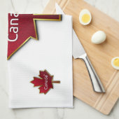 Kanada Geschirrtuch (Viertel Falte)