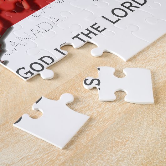 KANADA | Gesegnete Nation | KANADIAN FLAG Puzzle (Seite)