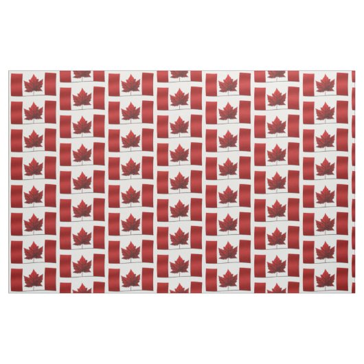 Kanada-Gewebe-Kanada-Flaggen-Gewebe Stoff (Fat Quarter (45,7 x 55,9 cm))