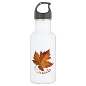 Kanada Gold Maple Leaf Souvenir Trinkflasche (Vorderseite)