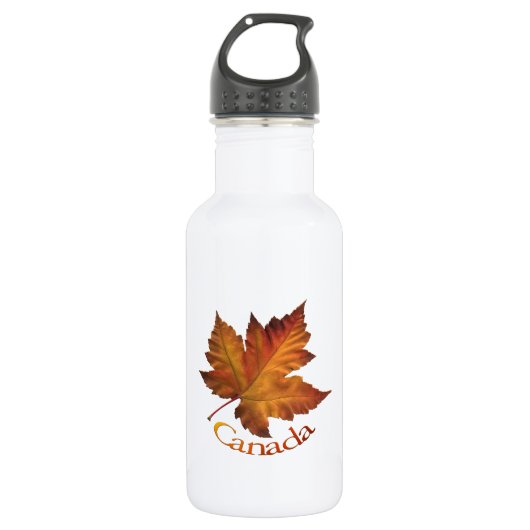 Kanada Gold Maple Leaf Souvenir Trinkflasche (Vorderseite)