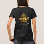 Kanada Gold Medal Jacket Women's Canada Jacket T-Shirt (Rückseite)