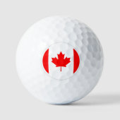 Kanada Golf Balls, kanadische Flaggengolfer /Patri Golfball (Vorderseite)