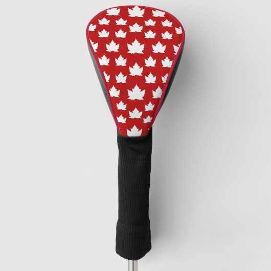 Kanada Golf Canada Maple Leaf Driver Cover Headcover (Vorderseite)