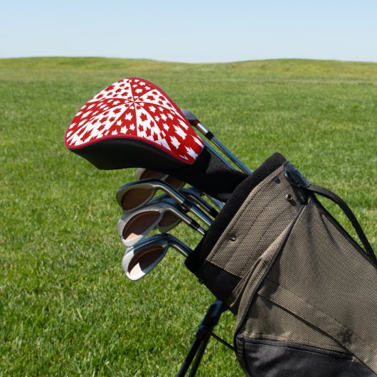 Kanada Golf Canada Maple Leaf Driver Cover Headcover (In SItu)