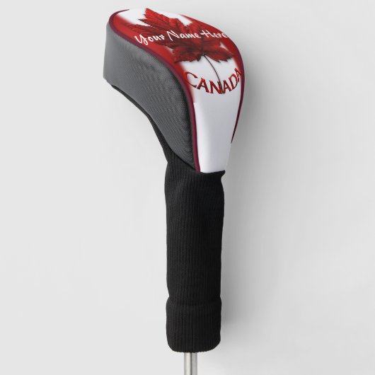 Kanada Golf Geschenke Kanada Ahorn Leaf Fahrer Abd Golf Headcover (angewinkelt)