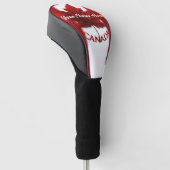 Kanada Golf Geschenke Kanada Ahorn Leaf Fahrer Abd Headcover (angewinkelt)