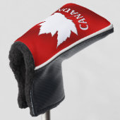 Kanada Golf Geschenke Maßgeschneiderte Canada Putt Headcover (3/4 Vorderseite)