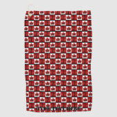 Kanada Golf Towel Canada Flag Golf Handtücher (Vorderseite)