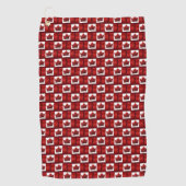 Kanada Golf Towel Canada Flag Golf Handtücher (Vorderseite)