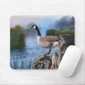 KANADA GOOSE AUF DER SHASTA MOUSEPAD (Mit Mouse)