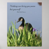 Kanada Goose Inner Peace Inspiration Poster (Vorne)