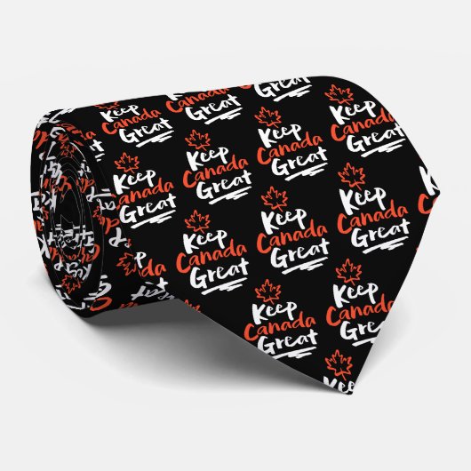 Kanada Great Canada Is not for Sale Proud Red Krawatte (Gerollt)