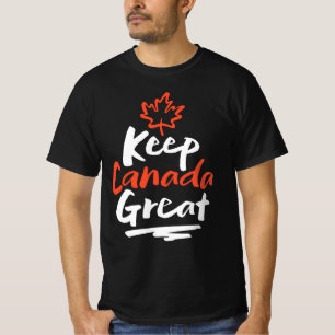 Kanada großartig halten! Kanadisches Ahornblatt w T-Shirt