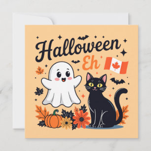 Kanada Halloween Eh Feiertagskarte