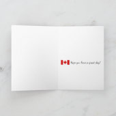 Kanada Happy Birthday Karte (Innenseite)