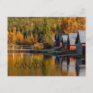 Kanada. Herbst. Postkarte