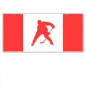 Kanada Hockey Aufkleber (Vorderseite)