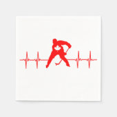 Kanada Hockey Serviette (Vorderseite)