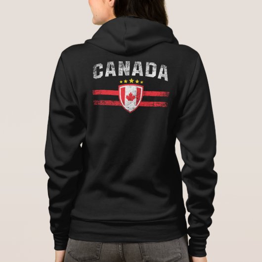Kanada Hoodie (Rückseite)