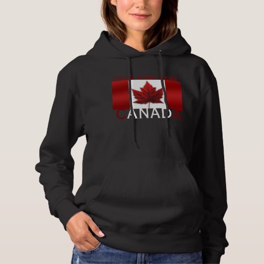 Kanada Hoodie Personalisiertes Kanada-Shirt (Vorderseite)