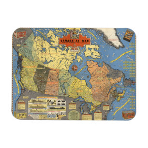 Kanada im Krieg Magnet