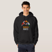 Kanada Indien Flagge Indische Roots Hoodie (Vorne ganz)