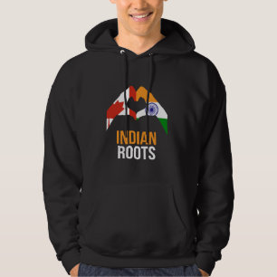 Kanada Indien Flagge Indische Roots Hoodie